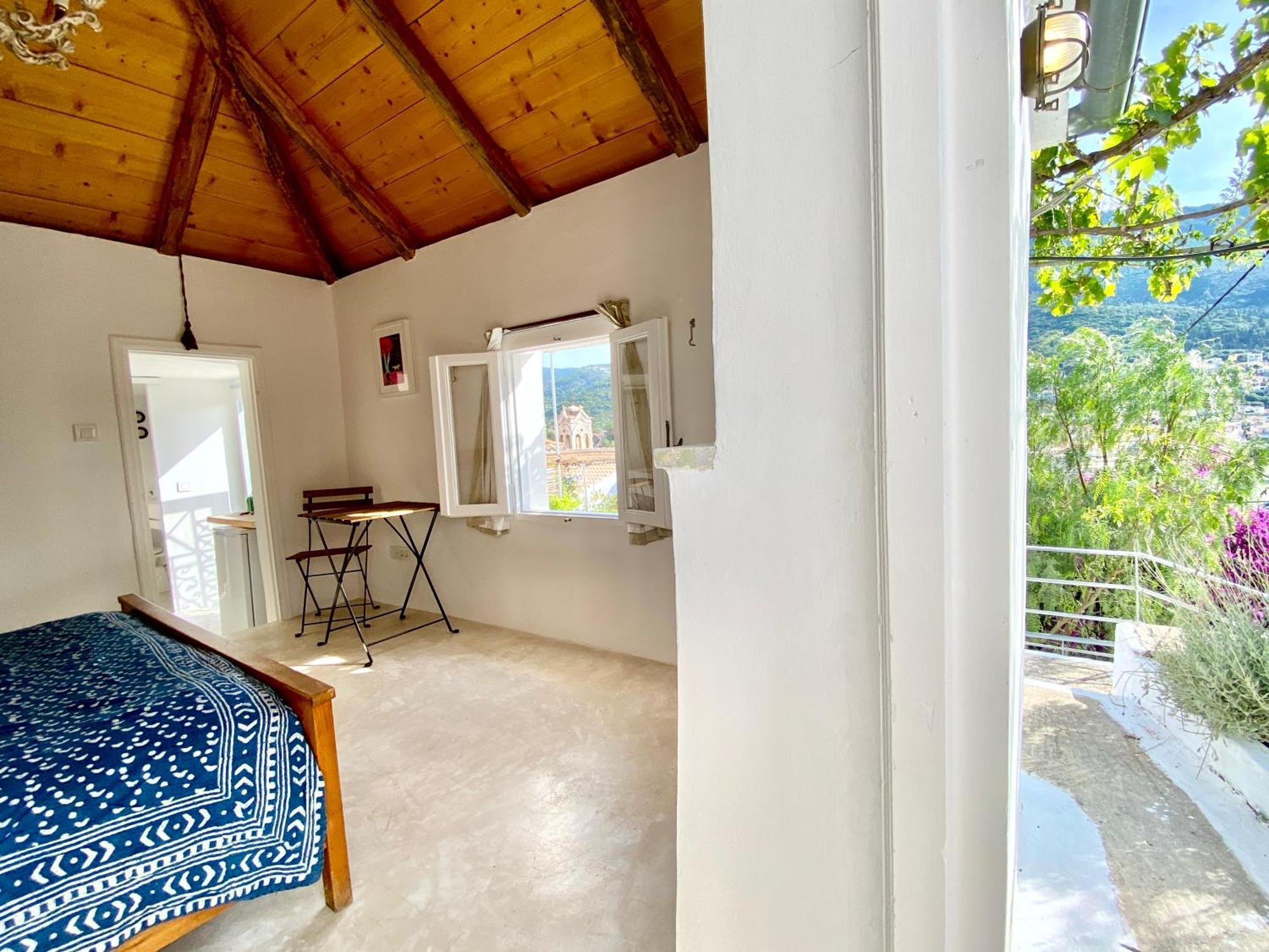 Stylish Vathy Studio With Sea View Extérieur photo